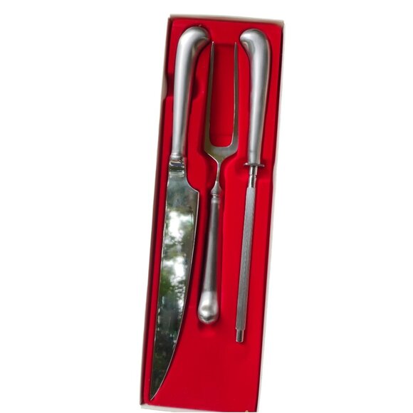 Avon Other - Avon three-Piece Carving Set in Box Japan Stainless, Campaign 12 NOS